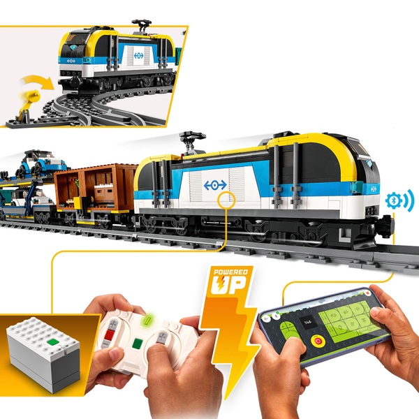 smyths lego city train