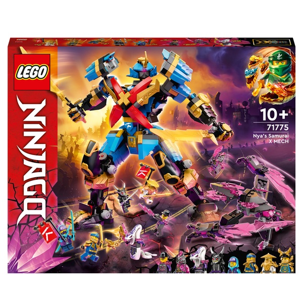 LEGO 71775 NINJAGO Nya's Samurai X MECH Action Figure | Smyths Toys UK