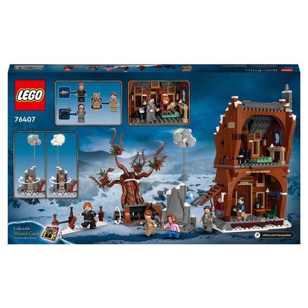 LEGO 76407 Harry Potter La Cabane Hurlante Et Le Saule Cogneur, Jouet sur  Prisonnier D'Azkaban