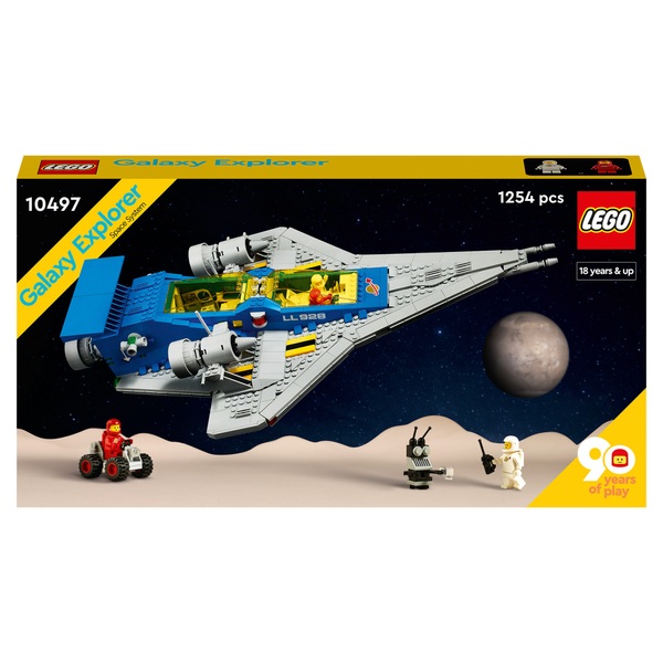 LEGO 10497 Icons Galaxy Explorer Model Spaceship Set | Smyths Toys UK