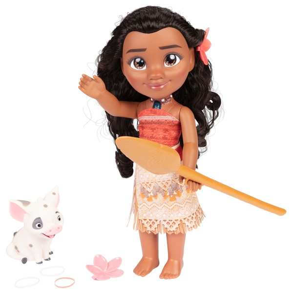 Disney Princess Moana Singing Toddler 35.5cm Doll | Smyths Toys UK