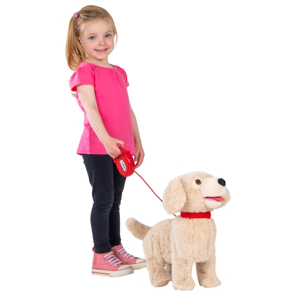 Vervoer Verzadigen Commissie Fluffy Puppies likkende puppy knuffel met functie | Smyths Toys Nederland