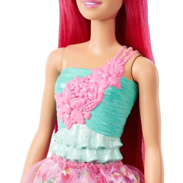 Barbie Dreamtopia Princess Doll – Dark Pink Hair | Smyths Toys UK