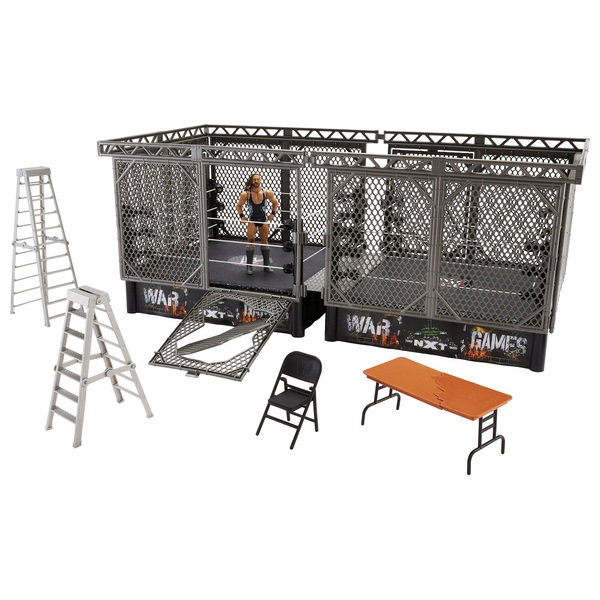 WWE NXT TakeOver War Games Playset With Pete Dunne Action Figure ...