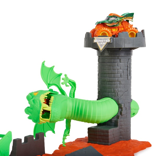 Monster Jam, Dueling Dragon Playset Smyths Toys Ireland