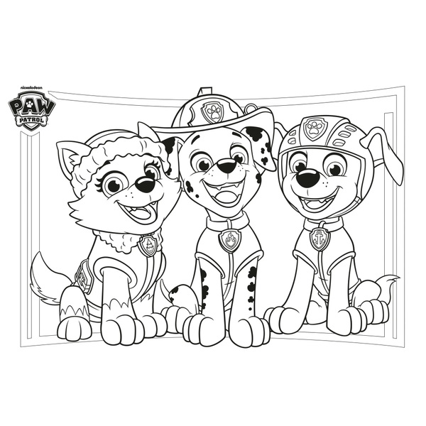 PAW Patrol Giant Activity and Colouring Pad | Smyths Toys Ireland