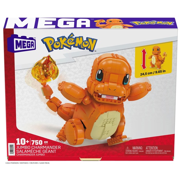 Pokémon - Mega Construx Salamèche 24,5 cm