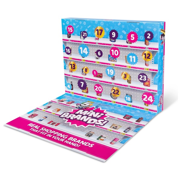 5 Surprise Mini Brands Limited Edition Advent Calendar with 24 Minis by