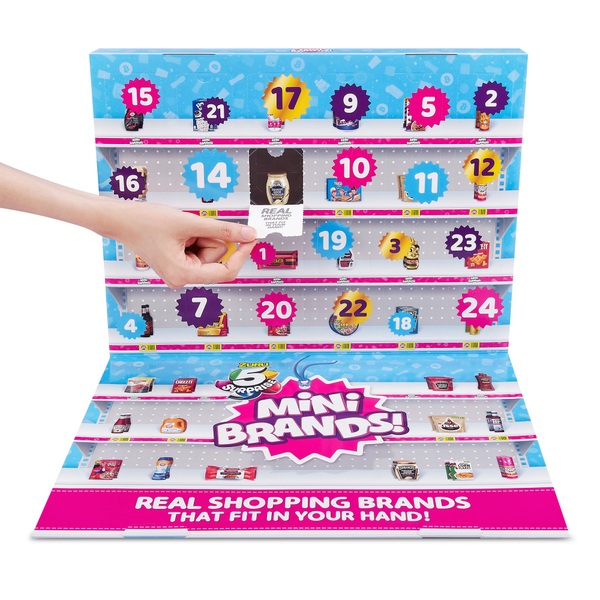 5 Surprise Mini Brands Limited Edition Advent Calendar with 24 Minis by