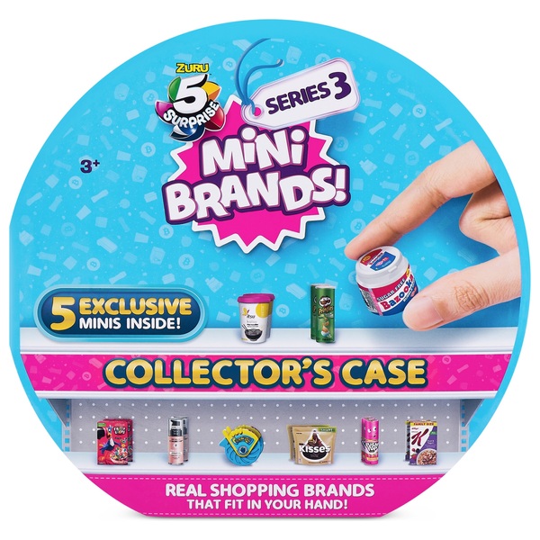 5 Surprise Mini Brands Series 3 Collector's Case by ZURU | Smyths Toys UK