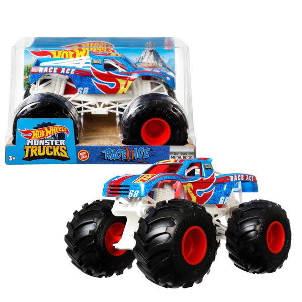 Hot Wheels Monster Trucks Race Ace - Mattel