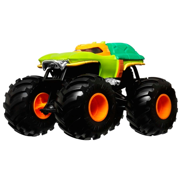 Hot Wheels Monster Trucks 124 Scale Teenage Mutant Ninja Turtles DieCast Toy Vehicle