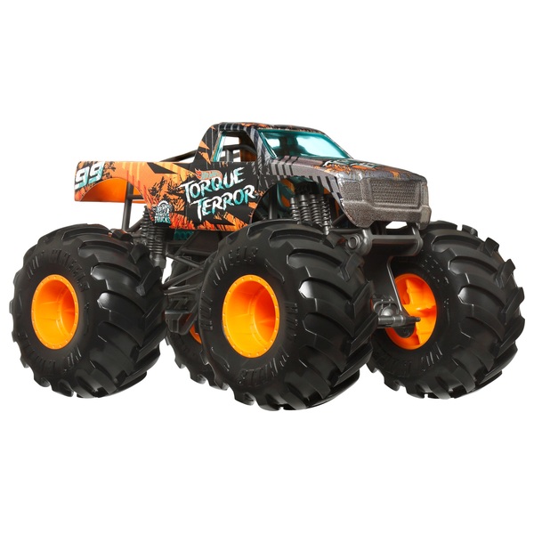 Hot Wheels Monster Trucks 1:24 Oversized Torque Terror Vehicle | Smyths ...