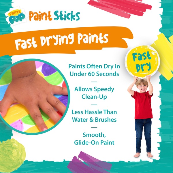 Paint Pop Paint Sticks Smyths Toys UK