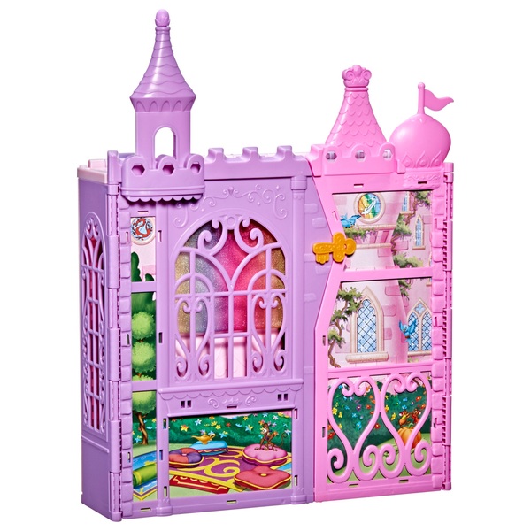 Disney Princess Fold ‘n Go Celebration Castle Playset With 20 