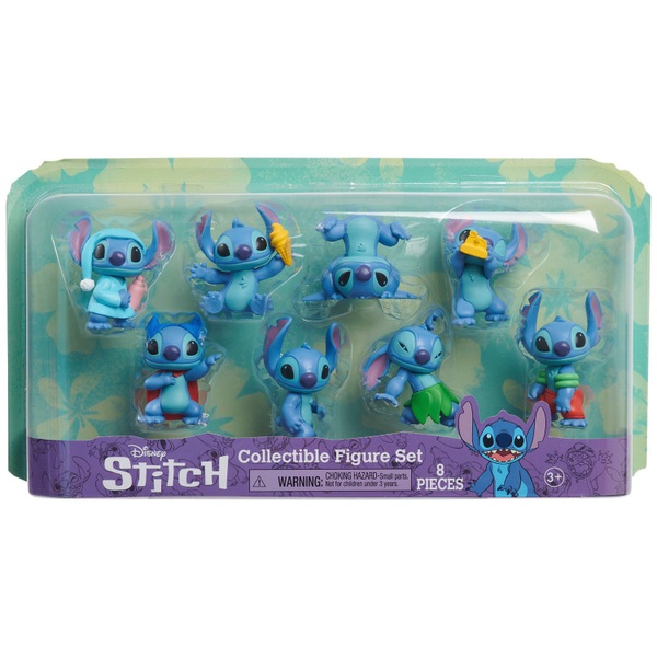 Disney Collection 5-Pc. Stich Figurine Set Stitch Toy Playset
