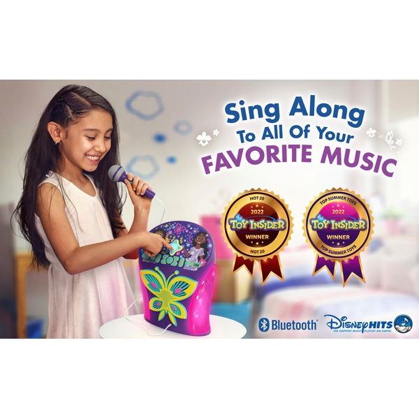 iHome Disney Encanto Bluetooth Karaoke Machine with EZ Link Technology