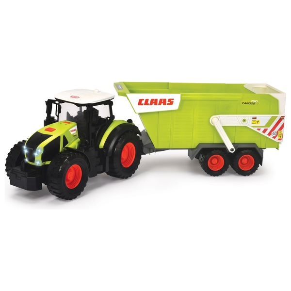 Claas Farm Tractor And Trailer Set