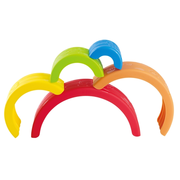 Big Steps Stacking Rainbow Cloud | Smyths Toys UK