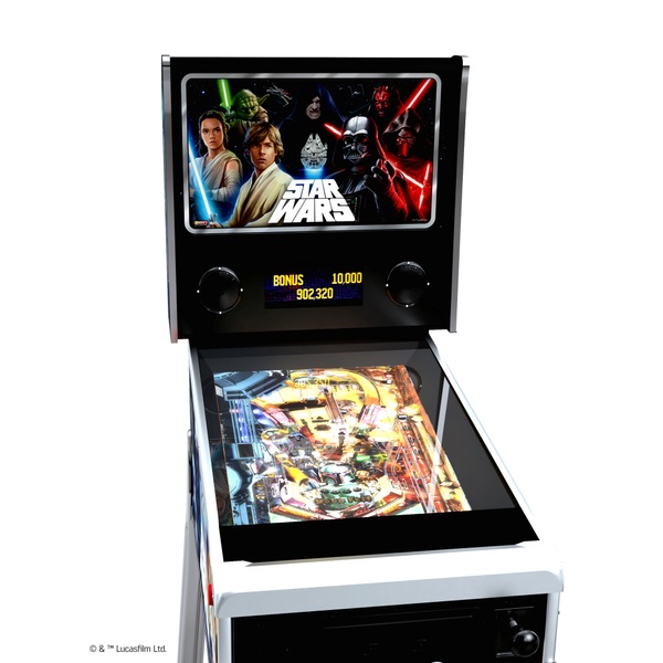 Arcade1Up Star Wars Pinball Machine with 10 Games Smyths Toys Ireland
