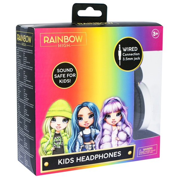 OTL Technologies Rainbow High Casque pour enfants avec limiteur de volume