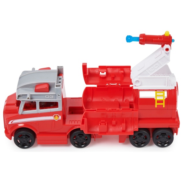 PAW Patrol, Big Truck Pup’s Marshall Transforming Toy Truck with Action ...