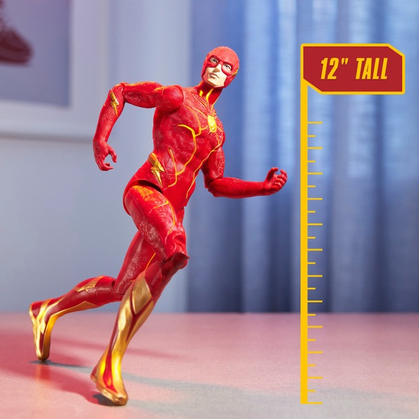 DC Comics Speed Force The Flash Action Figure with Lights & Sounds