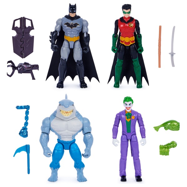 30cm batman action figure 4 pack