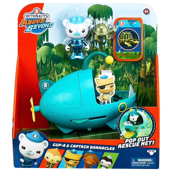 Octonauts Series 1 Figure & Vehicle – Barnacles & Gup A | Smyths Toys UK