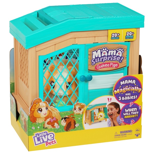 Little Live Pets - Mama Surprise 3 bébés inclus 