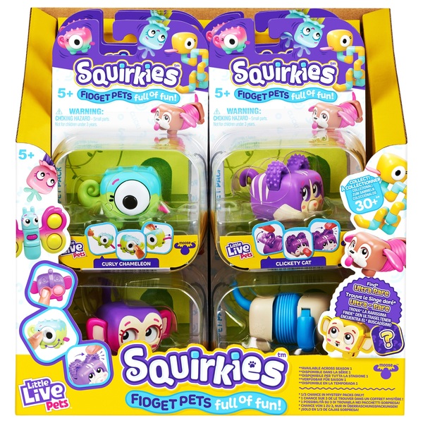 Little Live Pets Squirkies Cheeky Pop Monkey Figure 