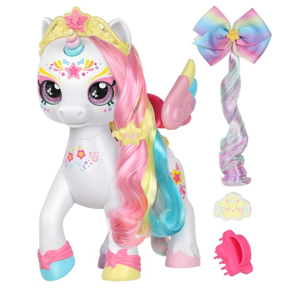 Kindi Kids Dress Up Magic Secret Saddle Unicorn Rainbow Star | Smyths ...