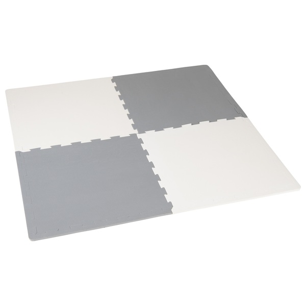 Play Factory Grey and White Foam Floor Mat Smyths Toys Ireland