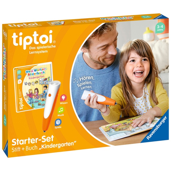 tiptoi Starter-Set: Stift und Wörter-Bilderbuch Kindergarten | Smyths ...