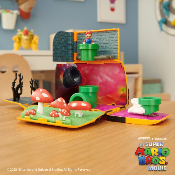 The Super Mario Bros. Movie – Van Playset With 1.25" Mini Mario Figure