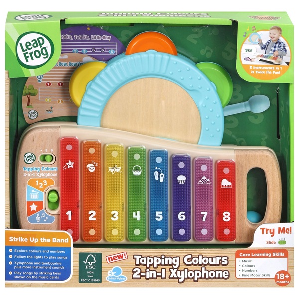 LeapFrog Tapping Colours 2in1 Xylophone Smyths Toys UK