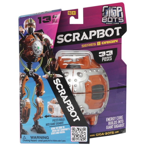 Få lys s Rejse Gigabots Energy Core - Scrapbot | Smyths Toys UK