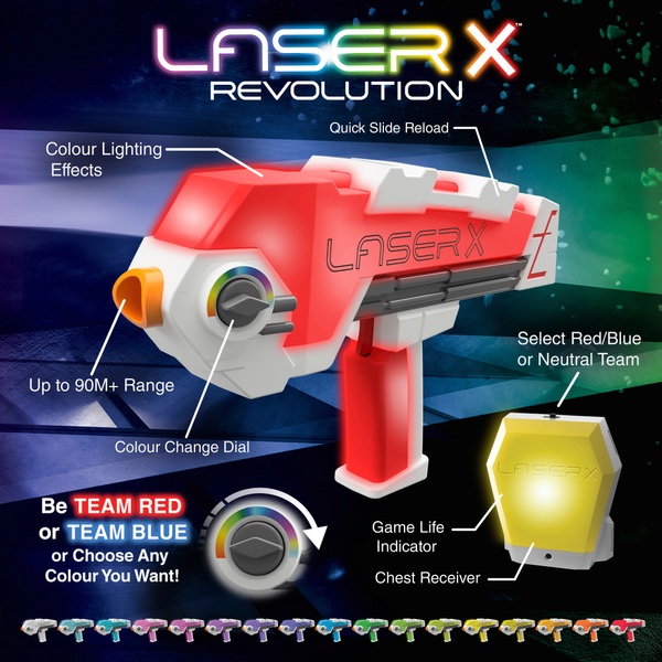 Laser X Revolution Double Blaster Pack Smyths Toys UK