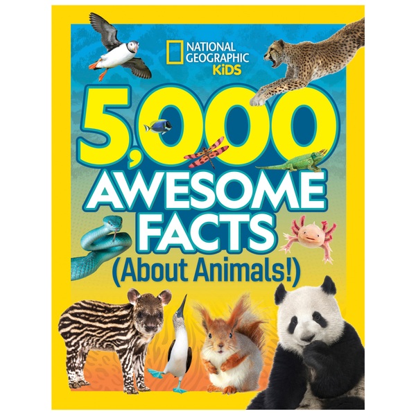 National Geographic Kids: 5,000 Awesome Facts (About Animals !) Hardback  Book | Smyths Toys UK