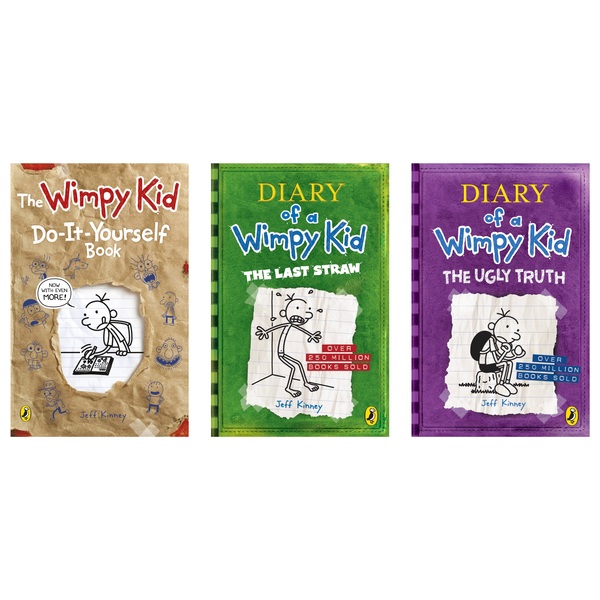 Diary of a Wimpy Kid Box Set: Books 1-11 with Bonus DIY Journal ...