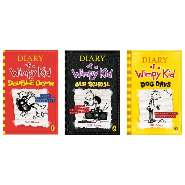 Diary Of A Wimpy Kid Box Of Books - By Jeff Kinney (hardcover