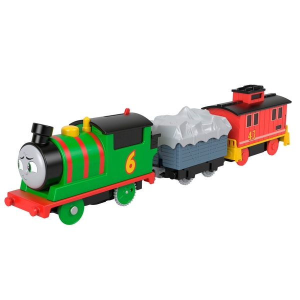 Thomas & Friends Percy & Brake Car Bruno Motorised Engine | Smyths Toys UK