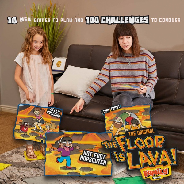 The Floor is Lava Family Edition Board Game Smyths Toys UK