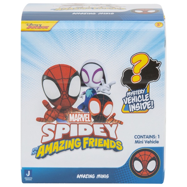 Disney Junior Marvel's Spidey and His Amazing Friends 5cm Mini Vehicles  Blind Bag Assortment | Smyths Toys UK