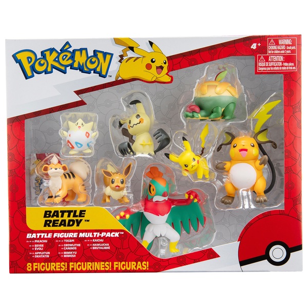 Pokémon 5cm Battle Figure 8 Pack | Smyths Toys UK