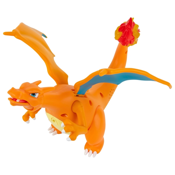 Pokémon Charizard 7-inch Deluxe Feature Figure - Interactive Plus 2-inch  Pikachu with Launcher