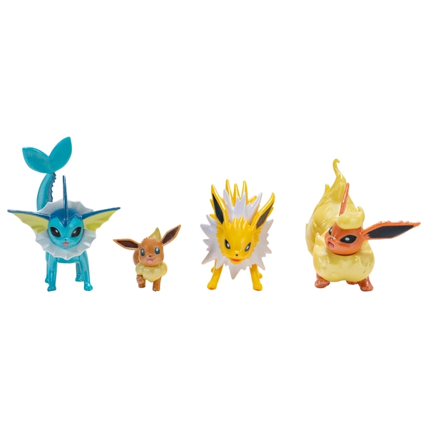 Pokémon Eevee Evolution Family Dolls, Battle Feature, Original