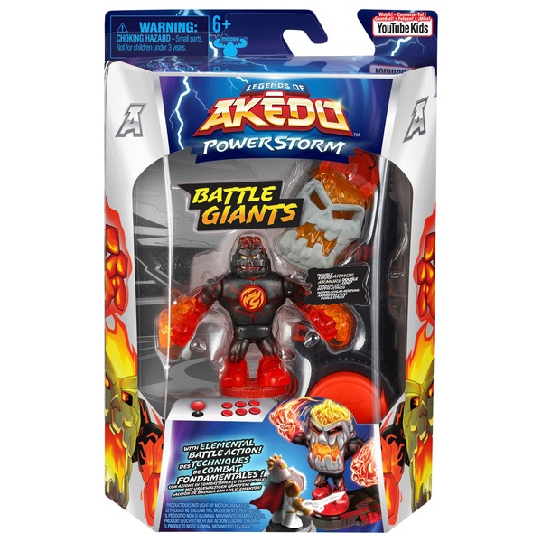 Akedo - Battle Giants Figurine Techniques de Combat - Modèle Aléatoire