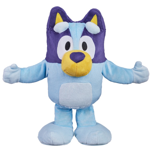 Bluey Dance & Play Plush Toy with over 55 Phrases and 4 Songs | Smyths ...