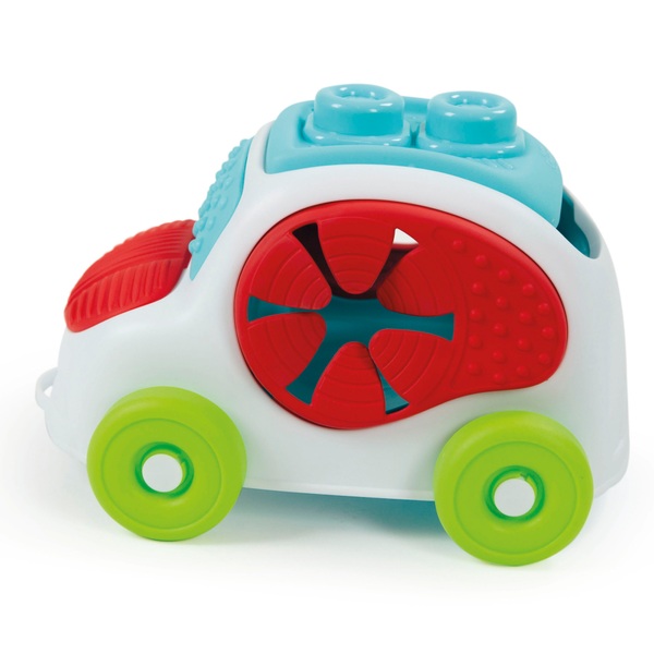 Clementoni Soft Clemmy Sensory Steamroller – Camion Raccoglitore Con 8 Mattoncini Morbidi, Gioco Tattile Per Bambini 12+ Mesi, Made In Italy